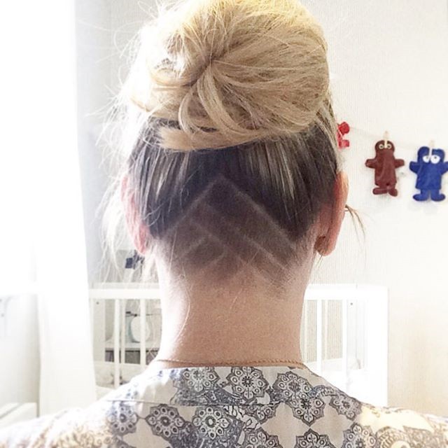 alányírás, minta, alányírás mintával, frizura, hajtrend, haj, instagram, kiborotvált haj