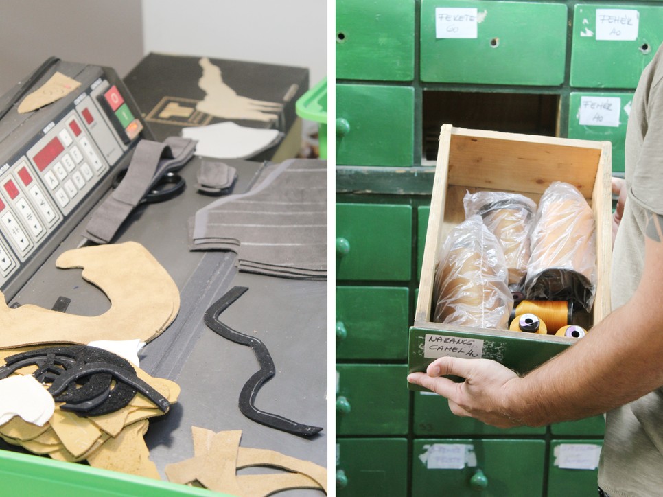 A CABAG műhelye Budapesten a XVIII. Kerületben