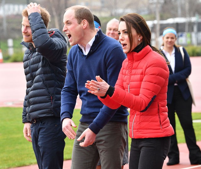 Kate Middleton, Vilmos herceg és Harry herceg