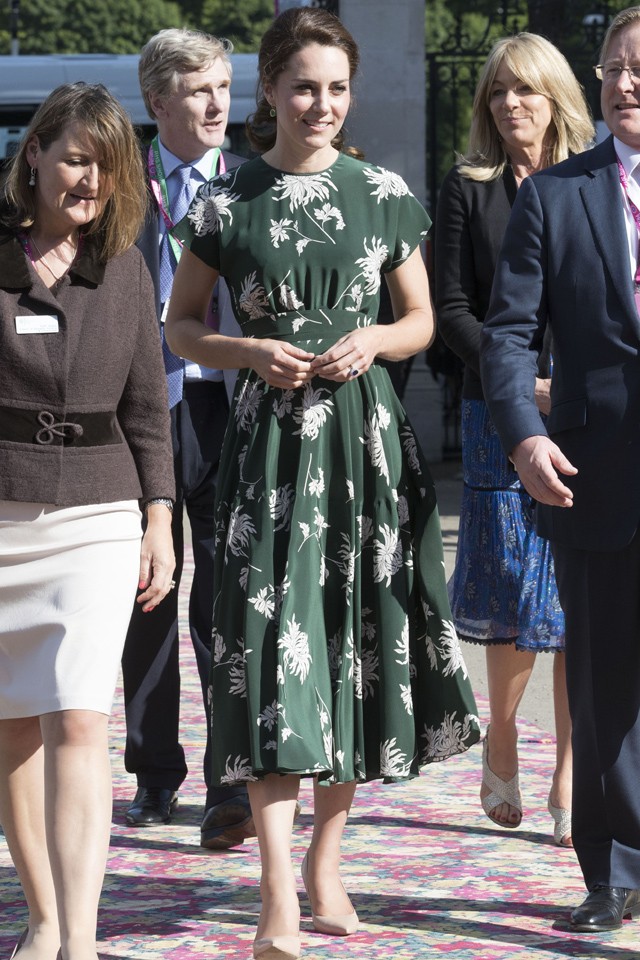 Kate Middleton Chelsea virágshow