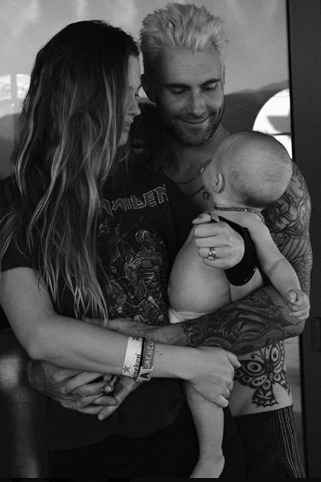Behati Prinsloo Adam Levine baba