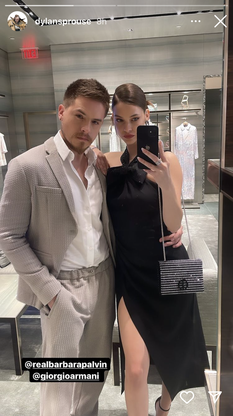 Palvin Barbara dögös feketében az Armani üzletnyitóján Beverly Hills-ben