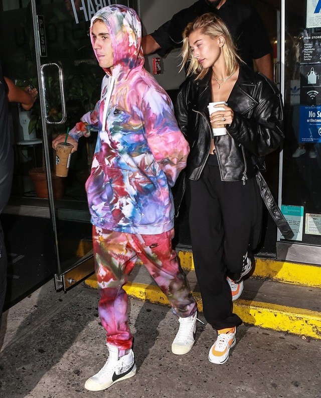 Justin Bieber Nike melegítőben