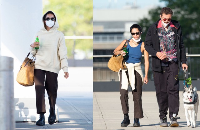 Zoë Kravitz megmutatta az idei ősz egyik legnagyobb trendjét