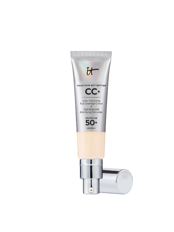 CC+ krém SPF 50+ fényvédővel (Fair) IT COSMETICS 19 290 Ft/30 ml a Douglas üzleteiben és online, GLAMOUR kuponnal, 20% kedvezménnyel 15 432 Ft