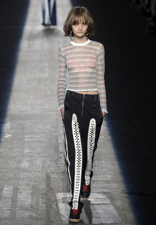 Peyton az Alexander Wang kifutóján