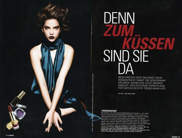 Palvin Barbi a német GLAMOUR sztármellékletében