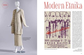 A Divat és város című könyv oldalpárja