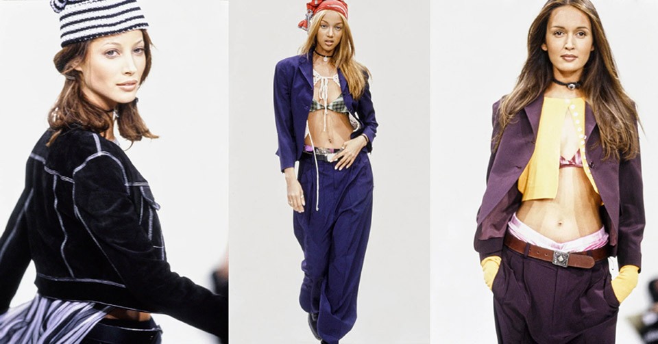 A Perry Ellis 1993-as tavasz-nyári kollekciója felvonultatta a grunge stílus teljes arzenálját