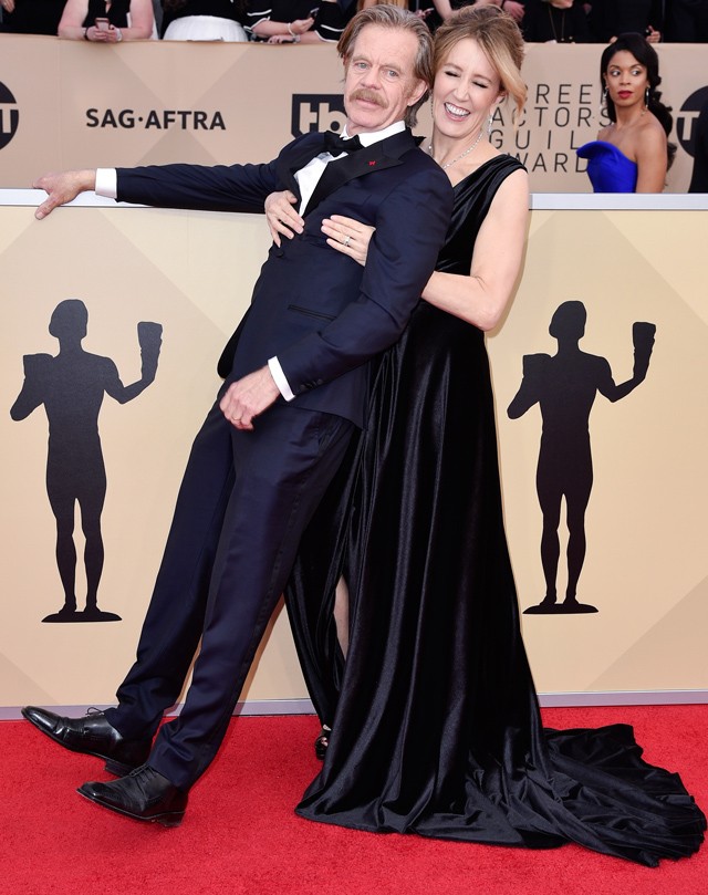 Felicity Huffman és férje a SAG gálán