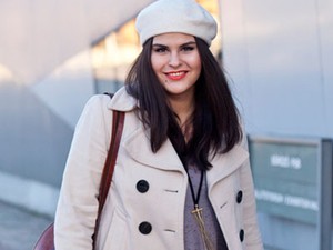 Plus size modell az utcán!