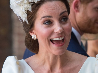 Katalin hercegné szinte ugyanazt a ruhát viselte harmadik alkalommal is! 