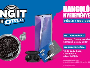 Magyarországra is megérkezett az OREO és Lady Gaga kollaborációja