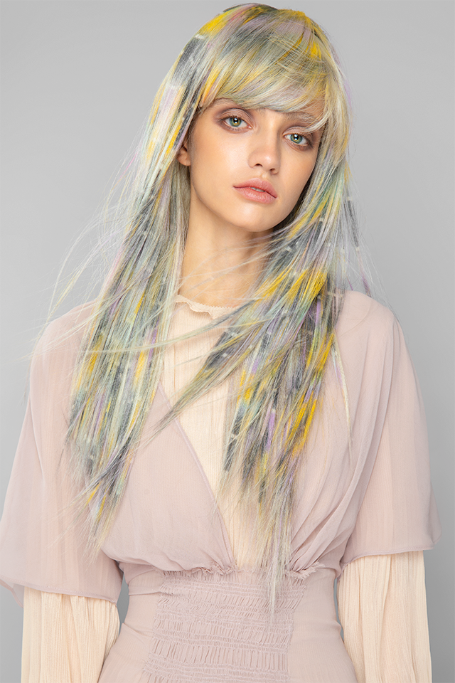 Gondoltál már a hajadra úgy, mint egy festővászon?