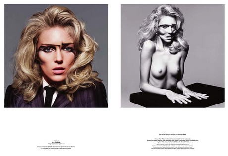 Anja Rubik műanyag lesz...