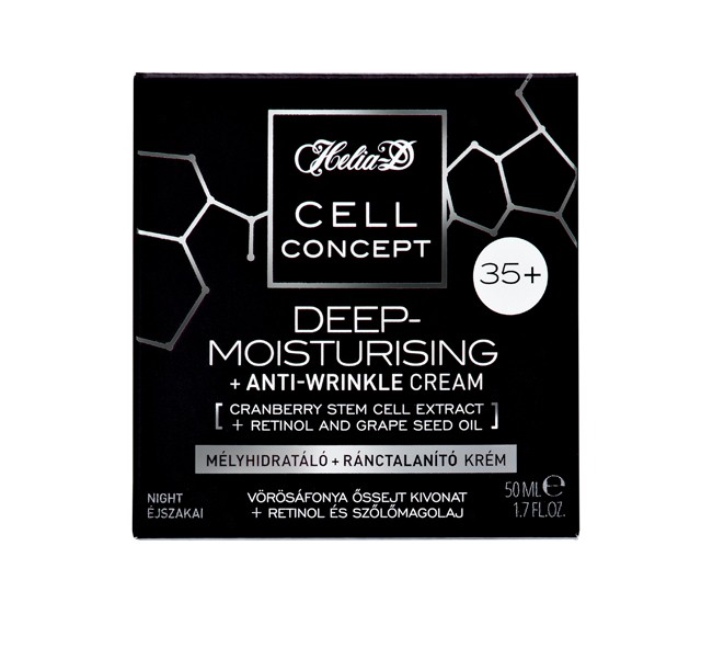 Helia-D Cell Concept Mélyhidratáló + Ránctalanító Krém (Éjszakai) 35+ 50 ml- 3 990 Ft