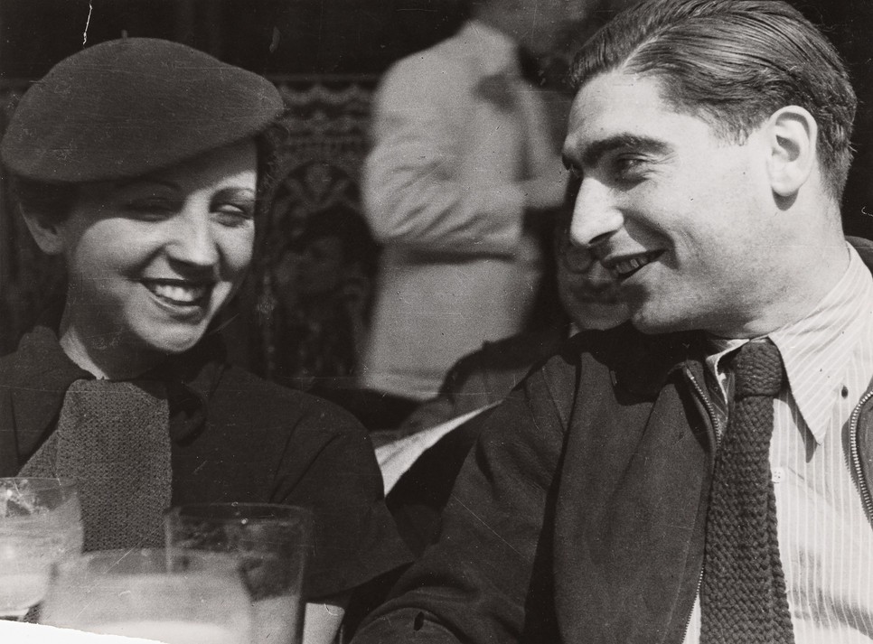 Gerda Taro and Robert Capa