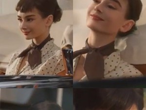 Audrey Hepburnt feltámasztotta egy csoki