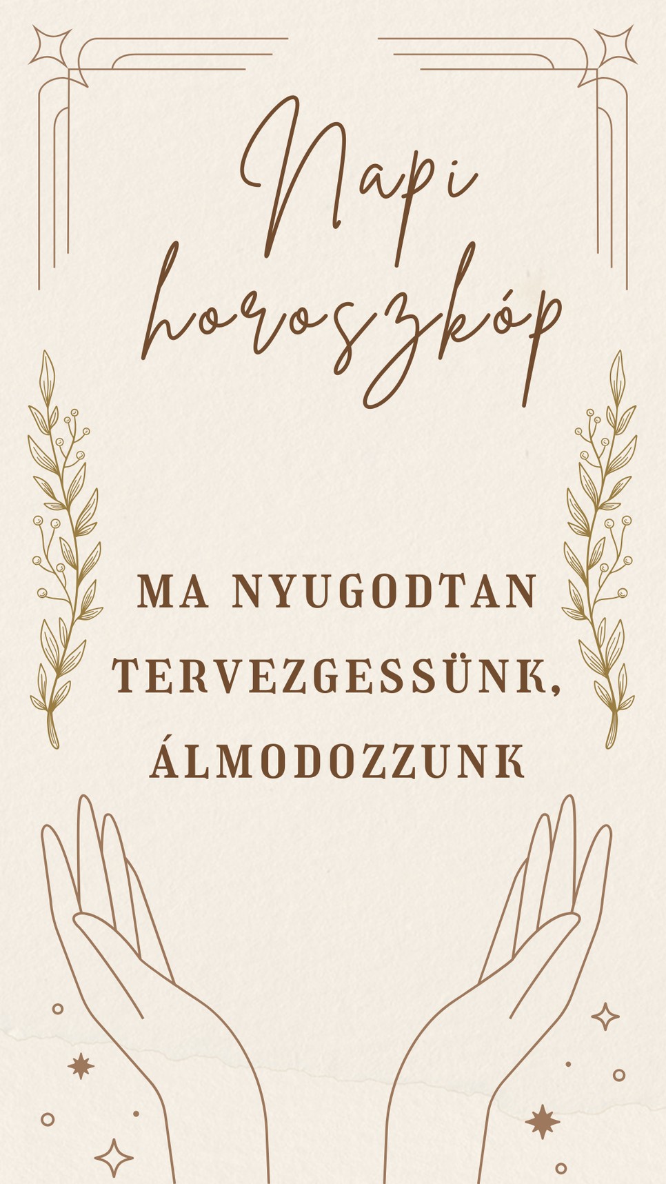 Napi horoszkóp: álmodozós napunk lehet