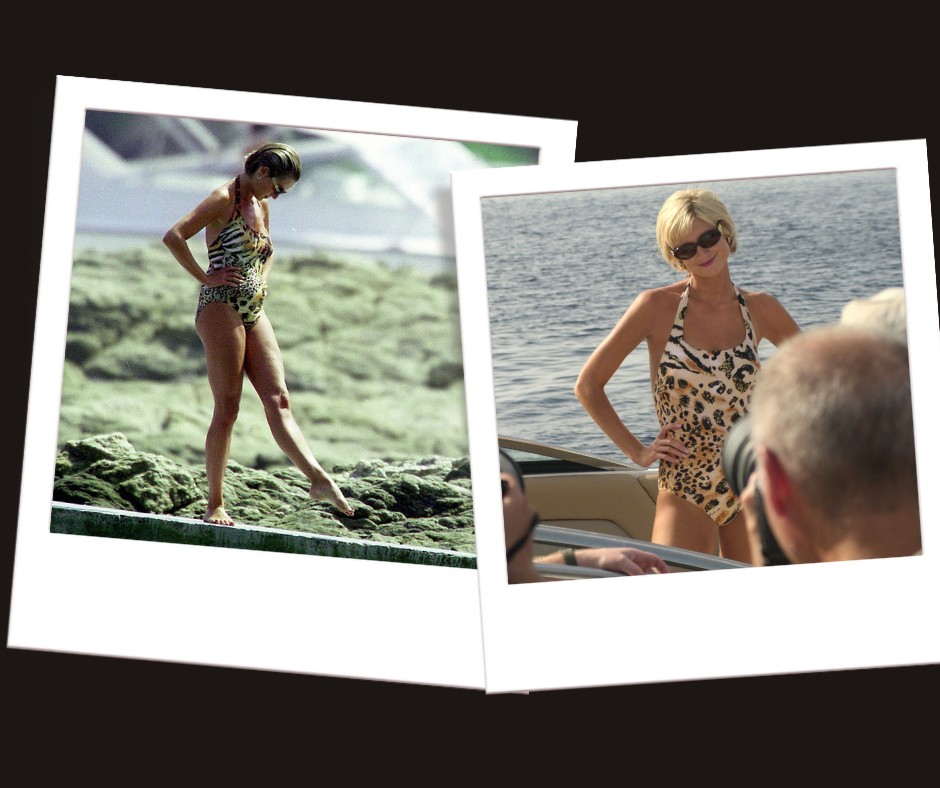 Diana hercegné 1997-es Gottex fürdőruhája is helyet érdemel a listán.