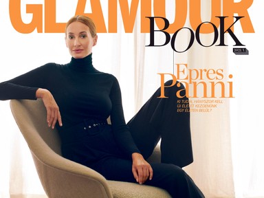 Megjelent az első GLAMOUR Book, címlapon Epres Panni