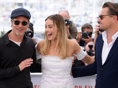 Imádjuk: Brad Pitt széttrollkodta a Tarantino film sajtófotózást