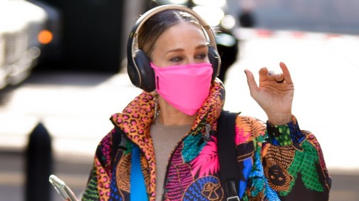 Sarah Jessica Parker megtalálta a legvadabb téli pufikabátot