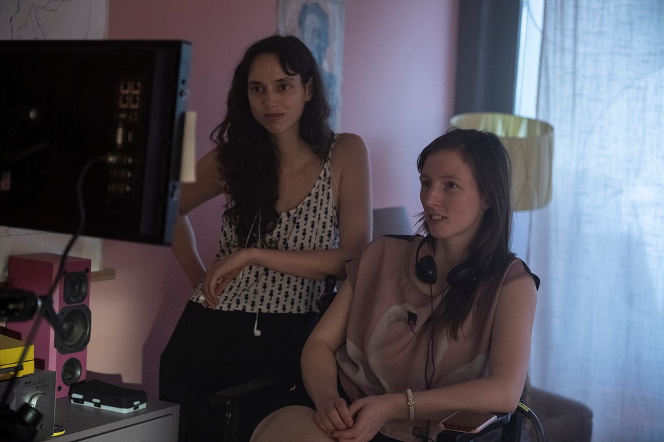 Kemény Gabriella társ-forgatókönyvíró és Szeleczki Rozália a Cicaverzum rendezője