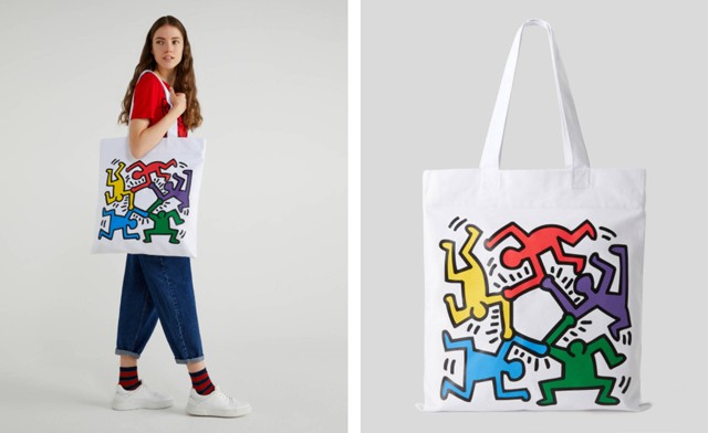 Mintás táska BENETTON benetton.com