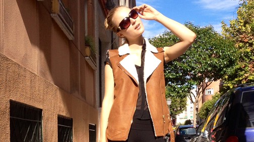 Flóra smink nélkül Madridban