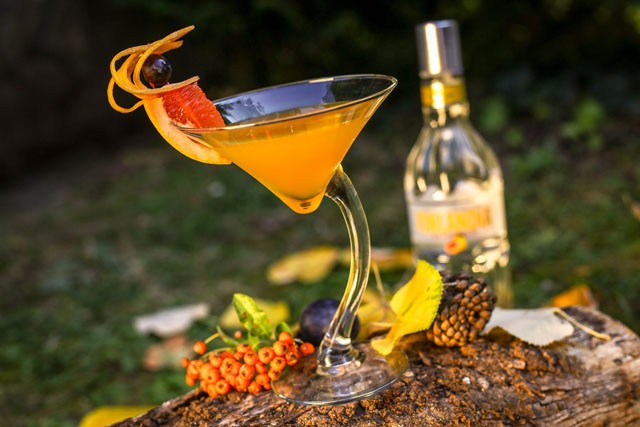 koktel recept, finlandia vodka, finnish blue, nordic light, lappland orange