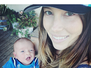 Szuper édes Justin Timberlake és Jessica Biel gyereke!