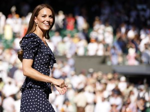 Katalin hercegné 60-as évekbeli filmsztárként érkezett a wimbledoni döntőre