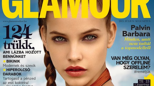 Újra Palvin Barbi a GLAMOUR címlapján!