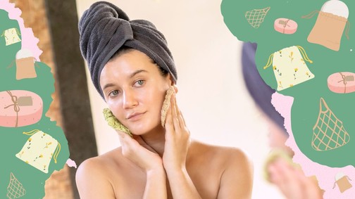 A törölközőből készült vattakorong szuper első lépés egy zöldebb fürdőszoba felé