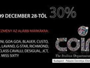 Coin: 30 mínusszal indul az év!