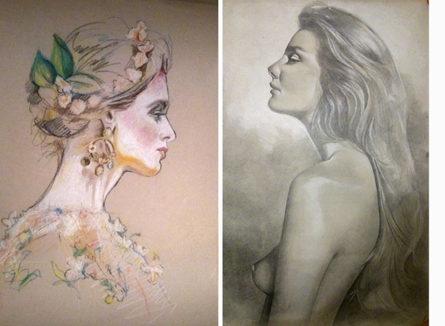 Divatillusztráció 1. - Gál Gabriella Krisztina