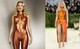 Kim Kardashian megjelenése Allen Jones Body Armour (2013) című szobrászati sorozatára utalt. A páncélzat Jones korábbi munkáiból táplálkozik, különösen az 1978-as Testpáncélból, amelyet eredetileg egy kiadatlan filmhez terveztek, majd 2013-ban Kate Moss fotózásán vált világhírűvé. A legendás Whitaker Malem művészpáros (Patrick Whitaker és Keir Malem) Jonesszal együttműködve öntötte formába a mellvértet, amelyhez egy kézzel festett, bőrszoknya kapcsolódott. Ez a szett kevésbé szólt az öltözködésről, mint inkább a test művészi újraalkotásáról és a pop-art határainak feszegetéséről.