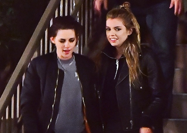 Kristen Stewart és Stella Maxwell