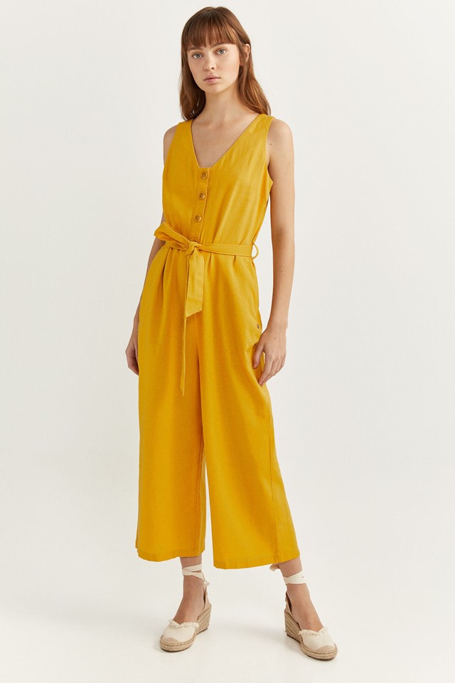 Lenvászon nadrágruha SPRINGFIELD 12995 Ft helyett 7999 Ft