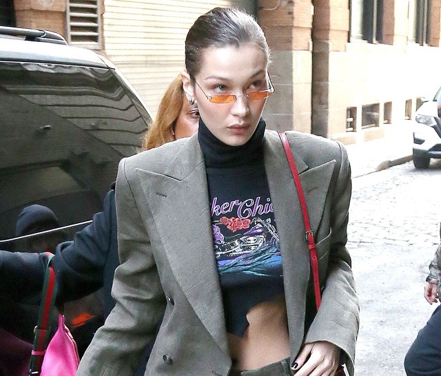 Bella Hadid handmade crop topban