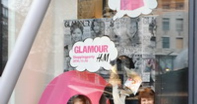 Tervezz kirakatot a GLAMOUR - H&M shoppingpartira