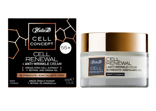 Helia-D Cell Concept Sejtmegújító + Ránctalanító Krém (Éjszakai) 55+ 50 ml- 4 390 Ft   