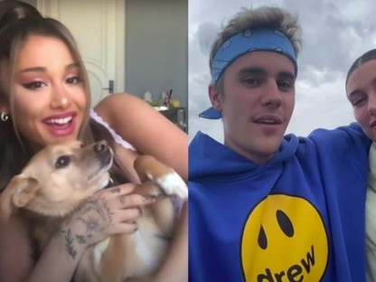 Hatalmas sztárparádé Ariana Grande és Justin Bieber új, közös, karanténban forgatott klipjében