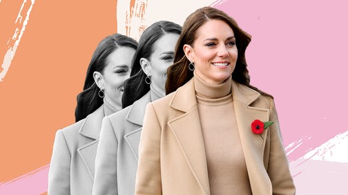 Eláll a lélegzetünk Katalin hercegné bézs megjelenésétől