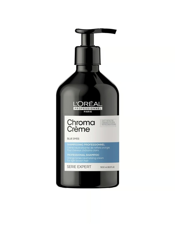 Chrome Chréme Blue Dyes kék sampon világosbarna és középszőke hajra L'ORÉAL PROFESSIONNEL 7990 Ft/300 ml (26,63 Ft/1 ml) 