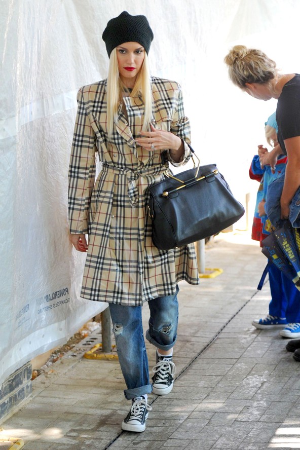 Gwen Stefani jól felöltözött, nehogy megfázzon