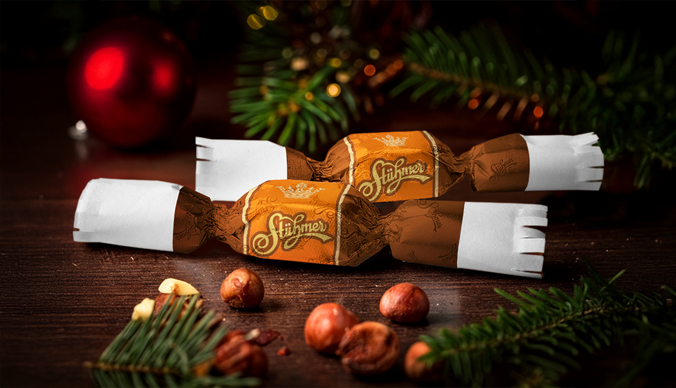 A magas minőségű édesítőszerrel készült belga tejcsokoládés, mogyorónugátos szaloncukor csak arra vár, hogy megkóstold