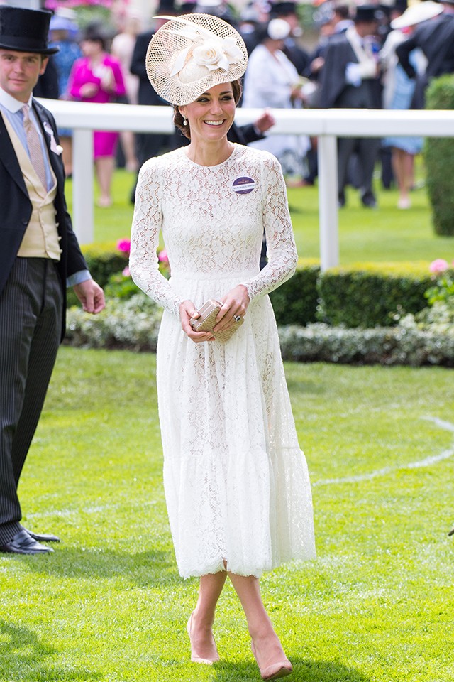 2016-ban gyönyörű Dolce & Gabbanában a Royal Ascoton