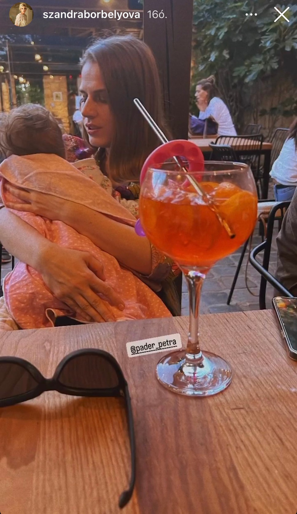 Ha babusgatásról van szó, barátnőjére, Páder Petrára mindig számíthat